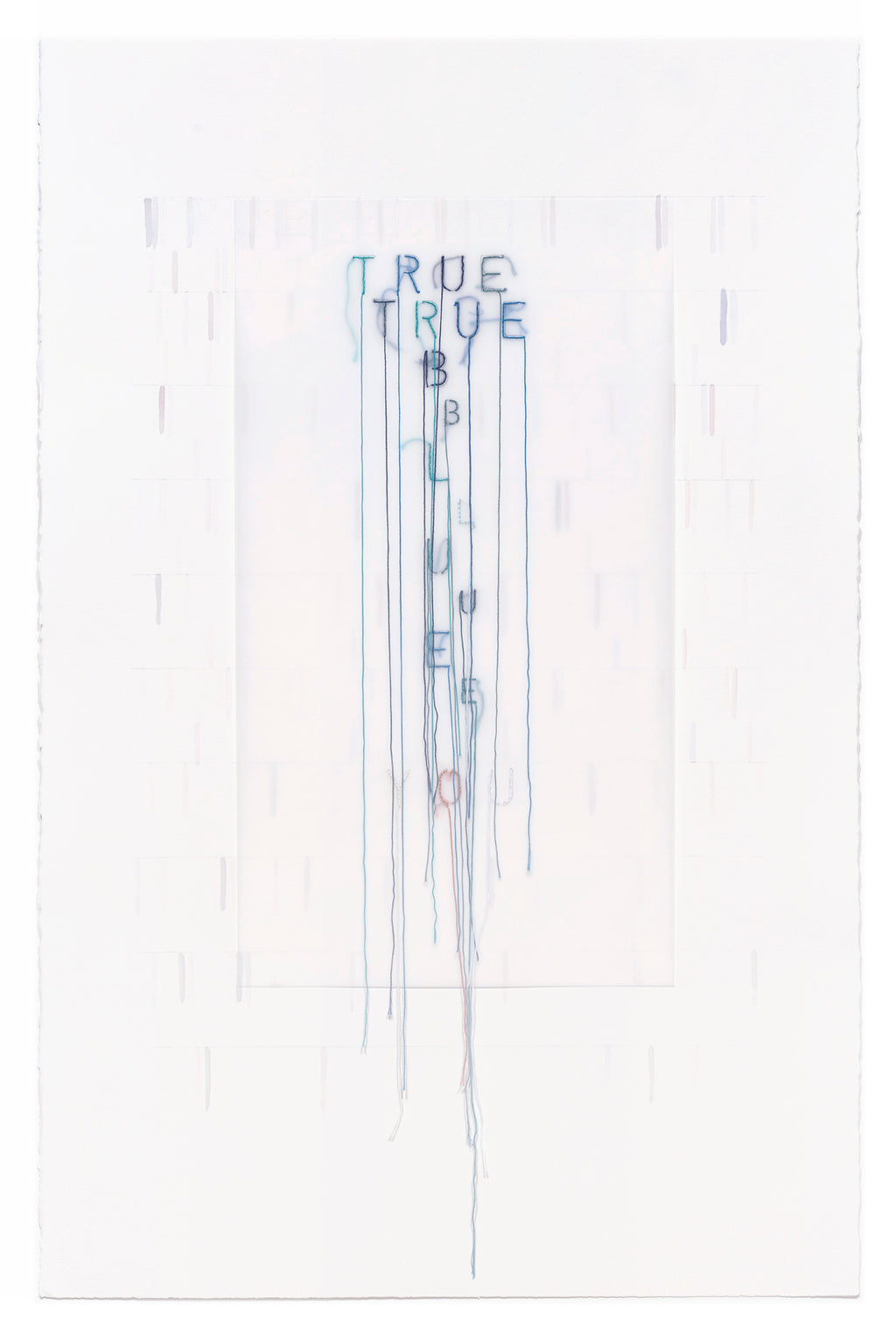 Mixed Media by Gail Tarantino titled "True Blue" - 2.