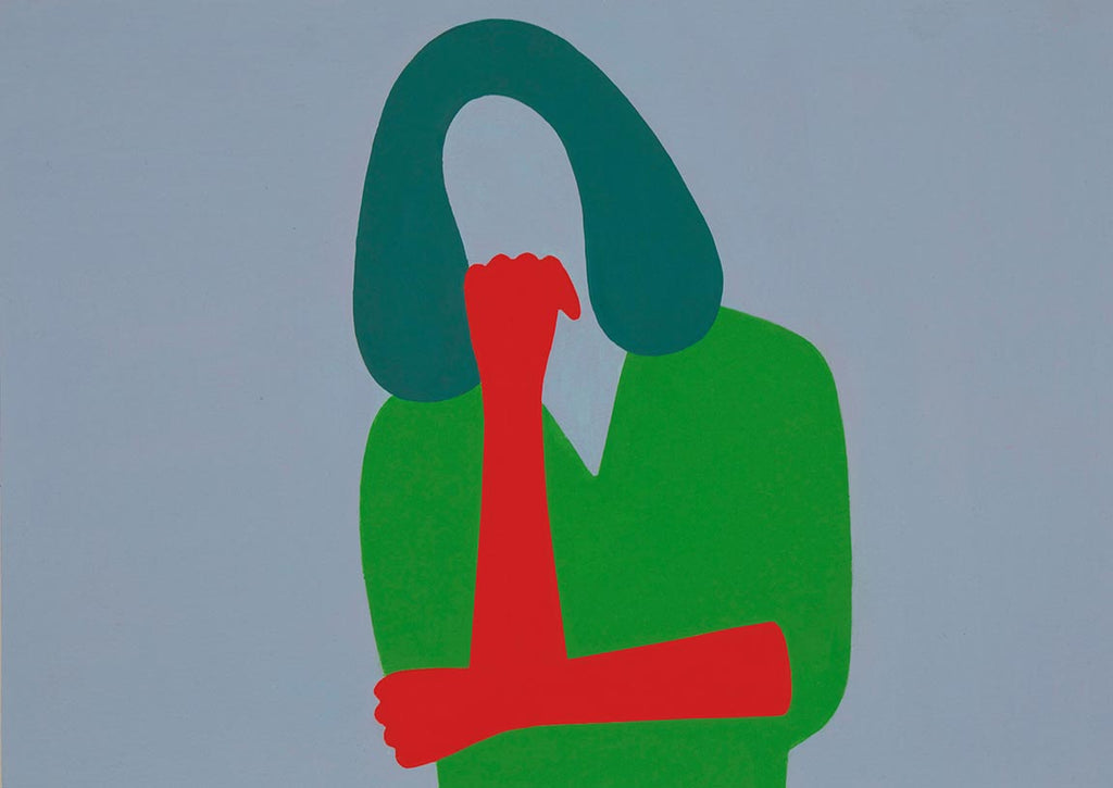 Painting by Dana Bell titled "Get Away From There, This Is My Place" - 2.