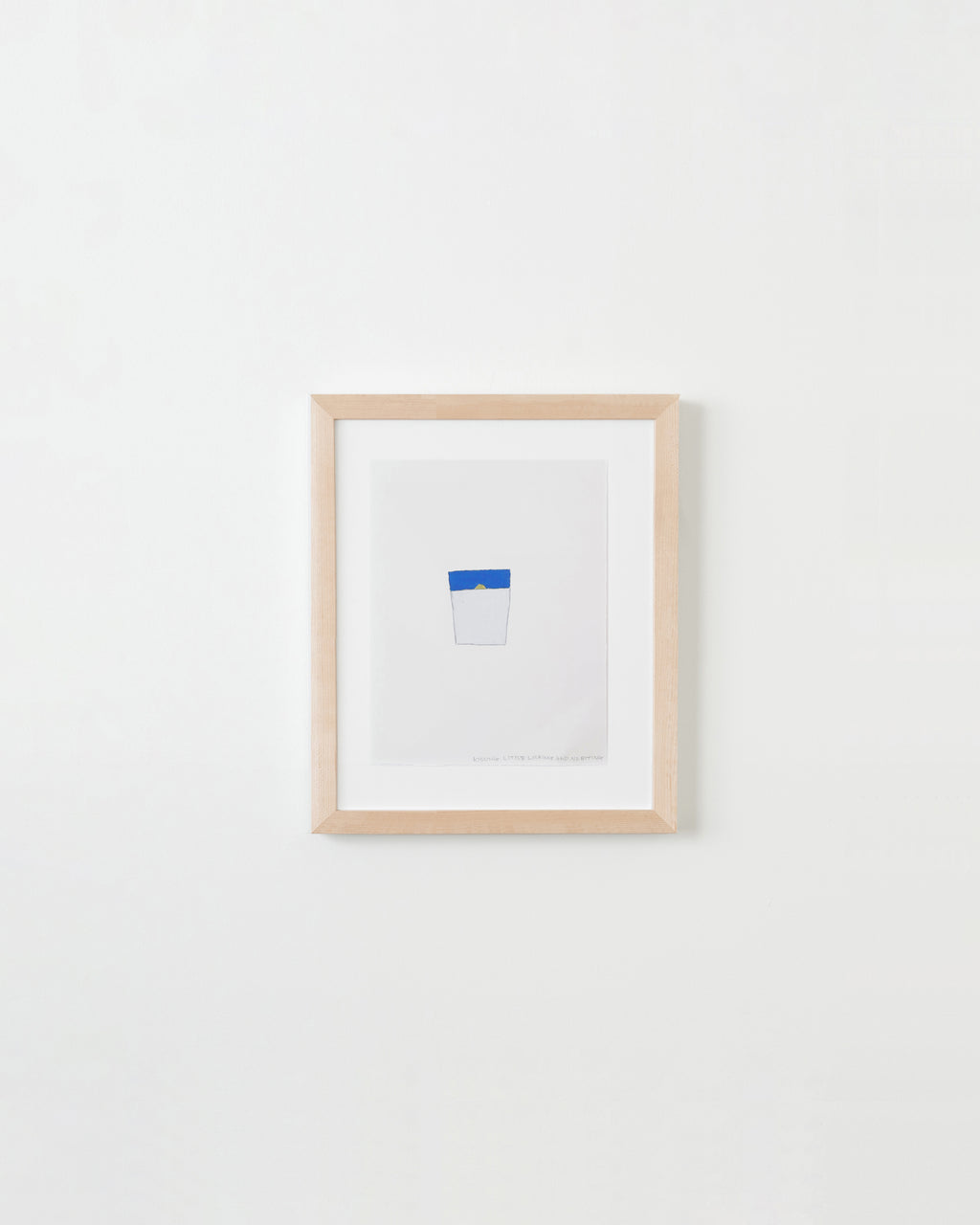 Drawing by Hyun Jung Ahn titled "Kissing, Little Licking, and No Biting" - 4.