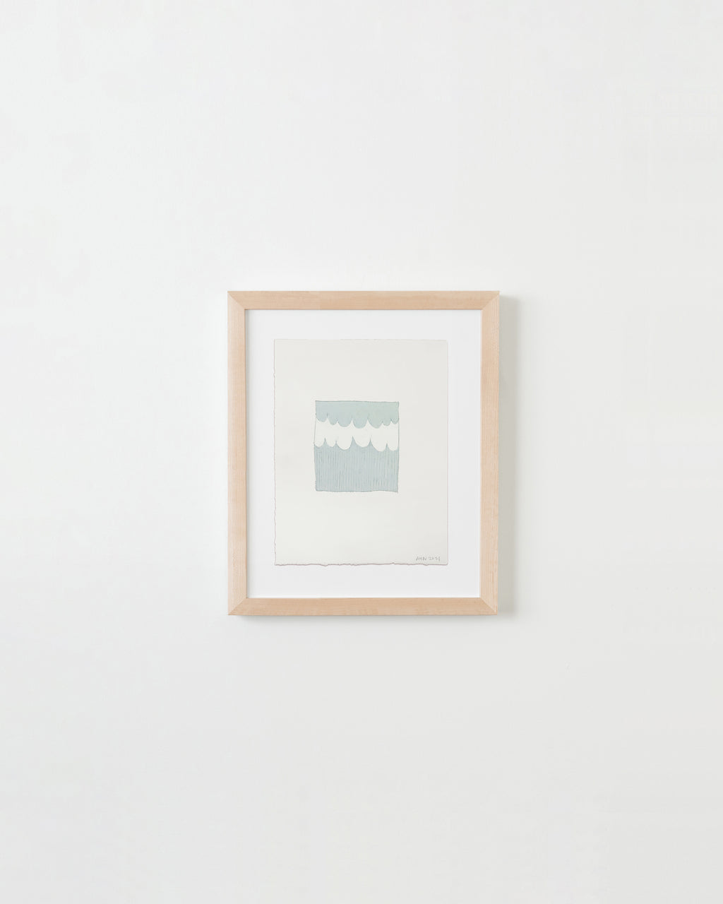 Drawing by Hyun Jung Ahn titled "We Are the Weather_WWW" - 5.