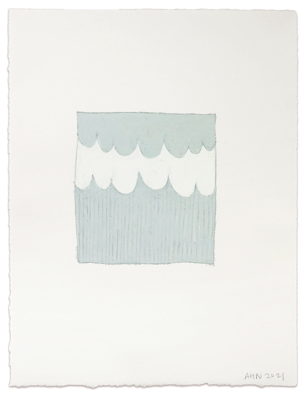 Drawing by Hyun Jung Ahn titled "We Are the Weather_WWW" - 2.
