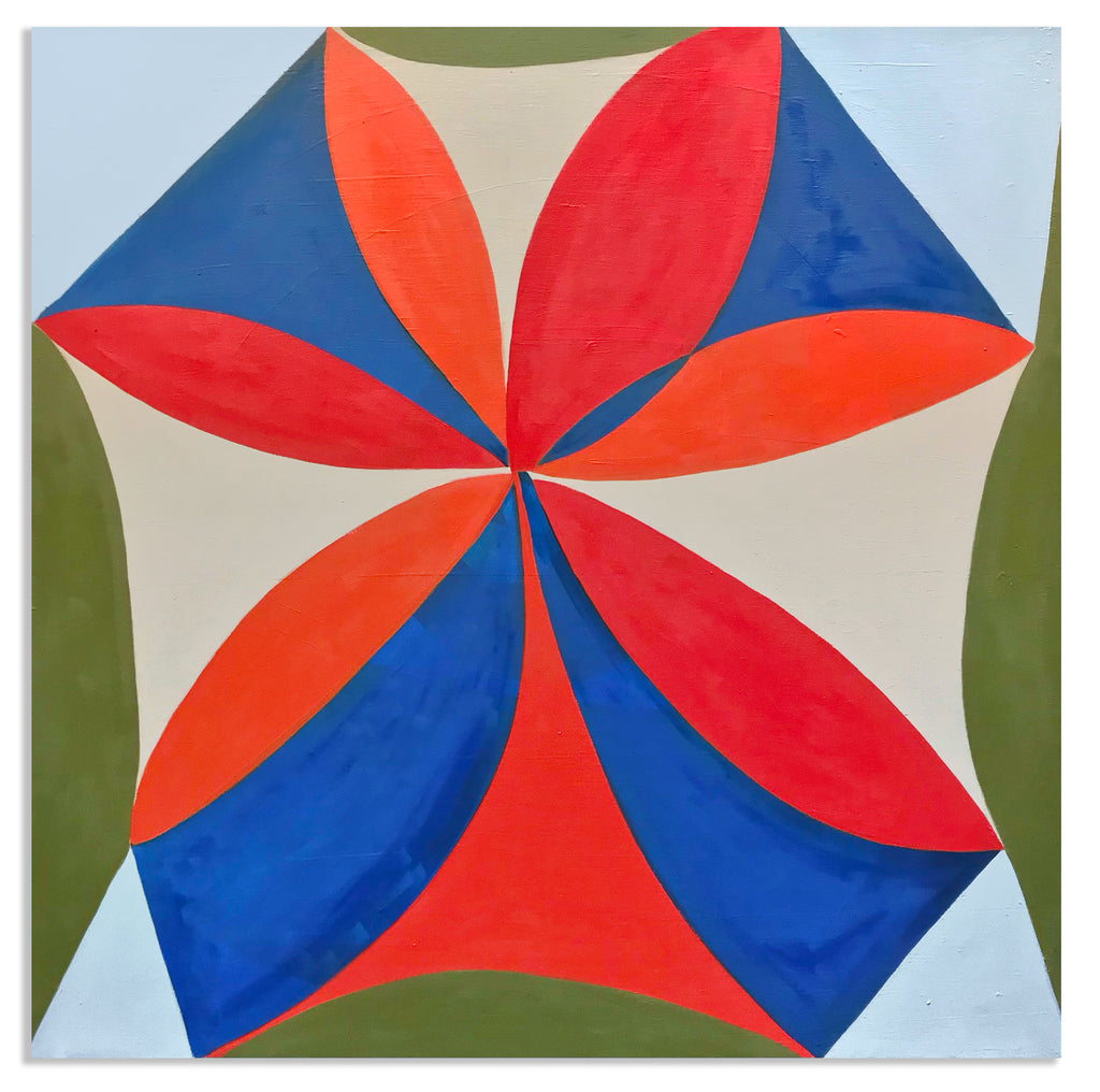 Painting by Jackie Meier titled "The Future" - 2.