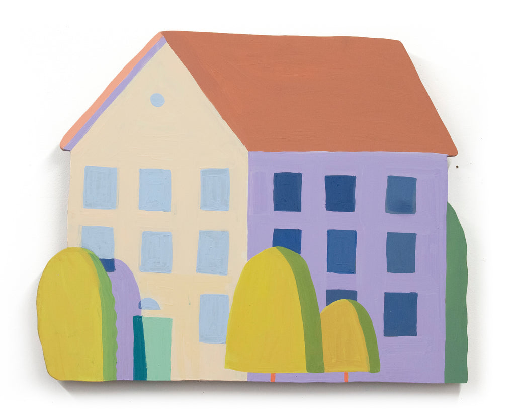Painting by Jackson Joyce titled "Ellerbe House" - 2.