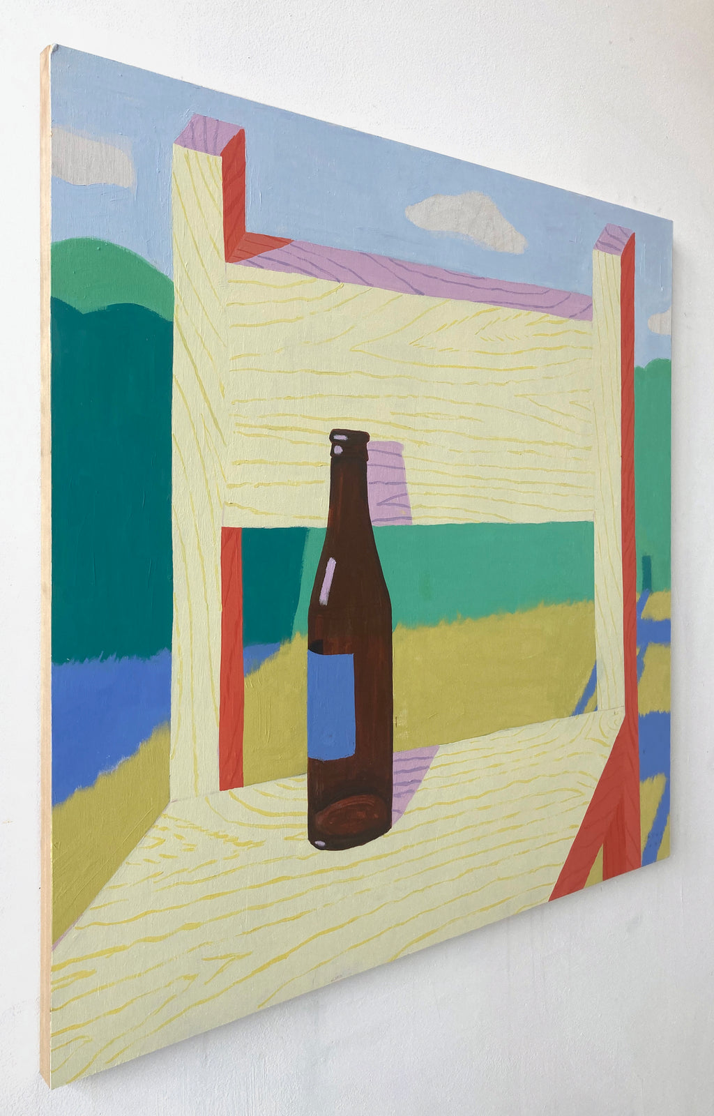 Painting by Jackson Joyce titled "Vague Worries" - 3.