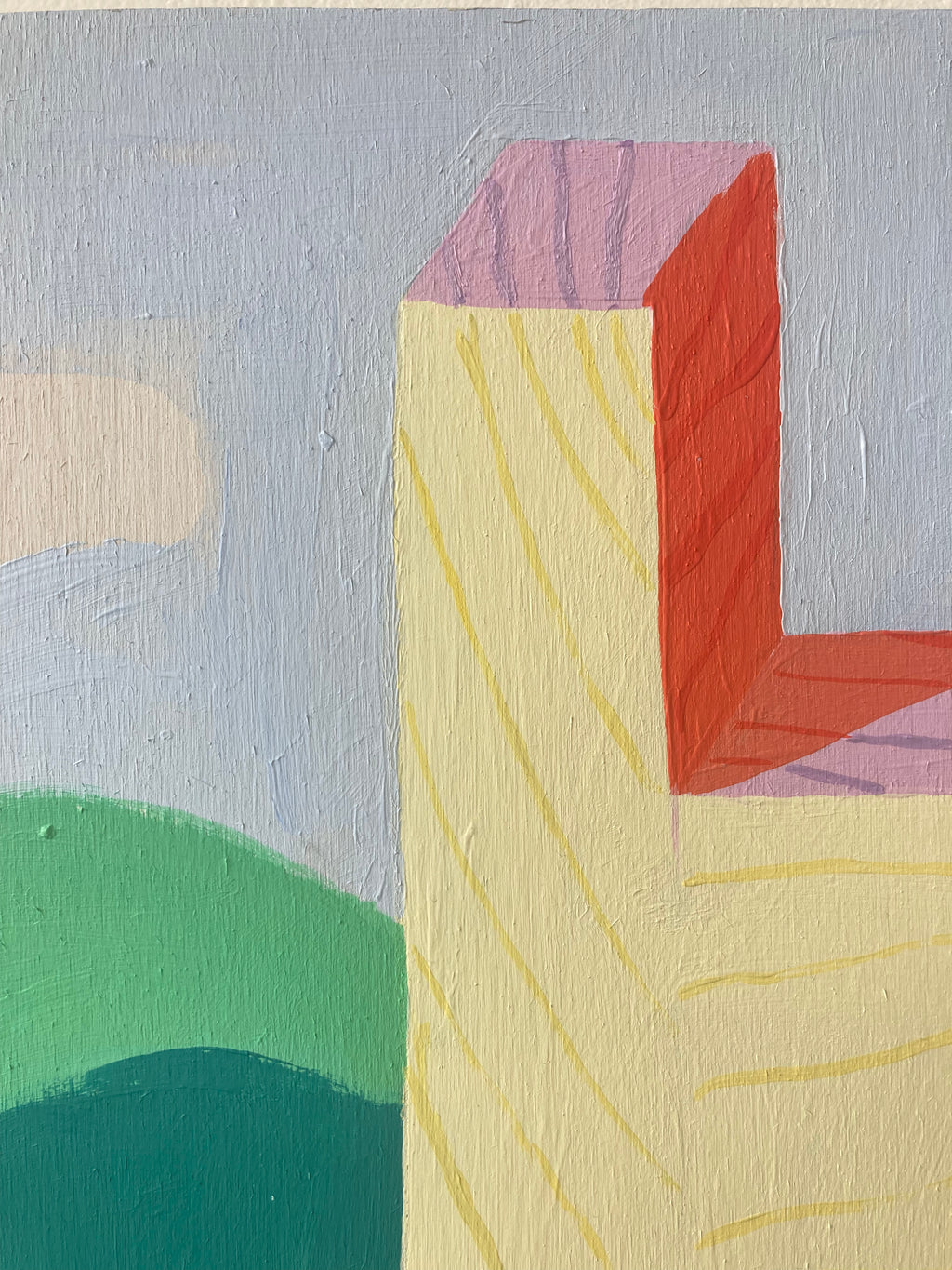 Painting by Jackson Joyce titled "Vague Worries" - 5.