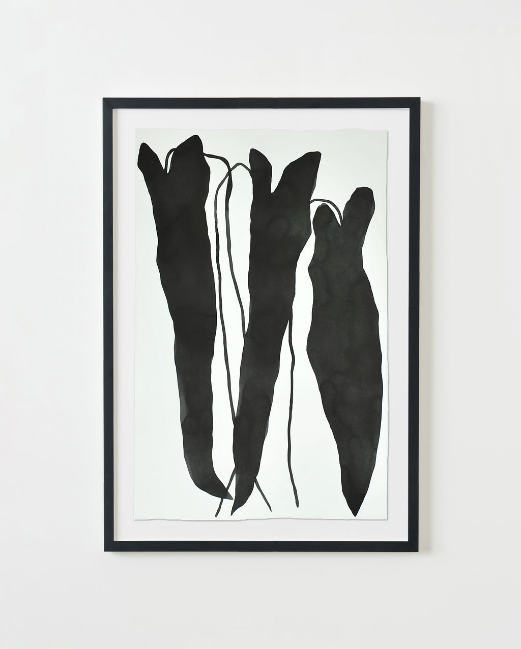 Painting by Kate Roebuck titled "Philodendron Spiritus Sanctus" - 3.