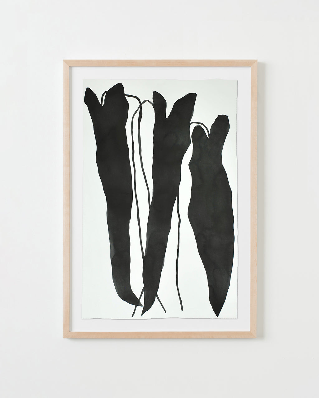 Painting by Kate Roebuck titled "Philodendron Spiritus Sanctus" - 4.