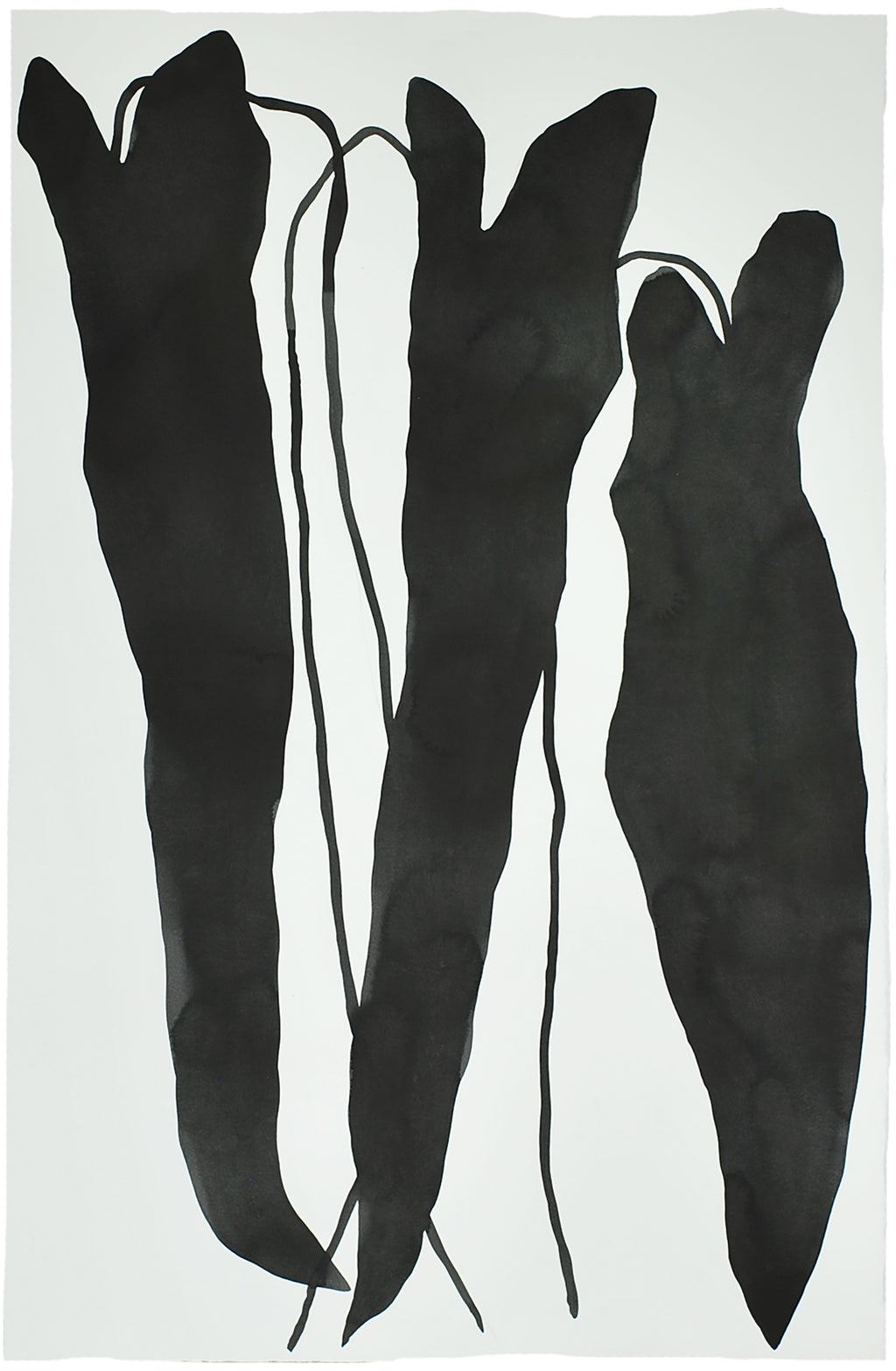 Painting by Kate Roebuck titled "Philodendron Spiritus Sanctus" - 2.