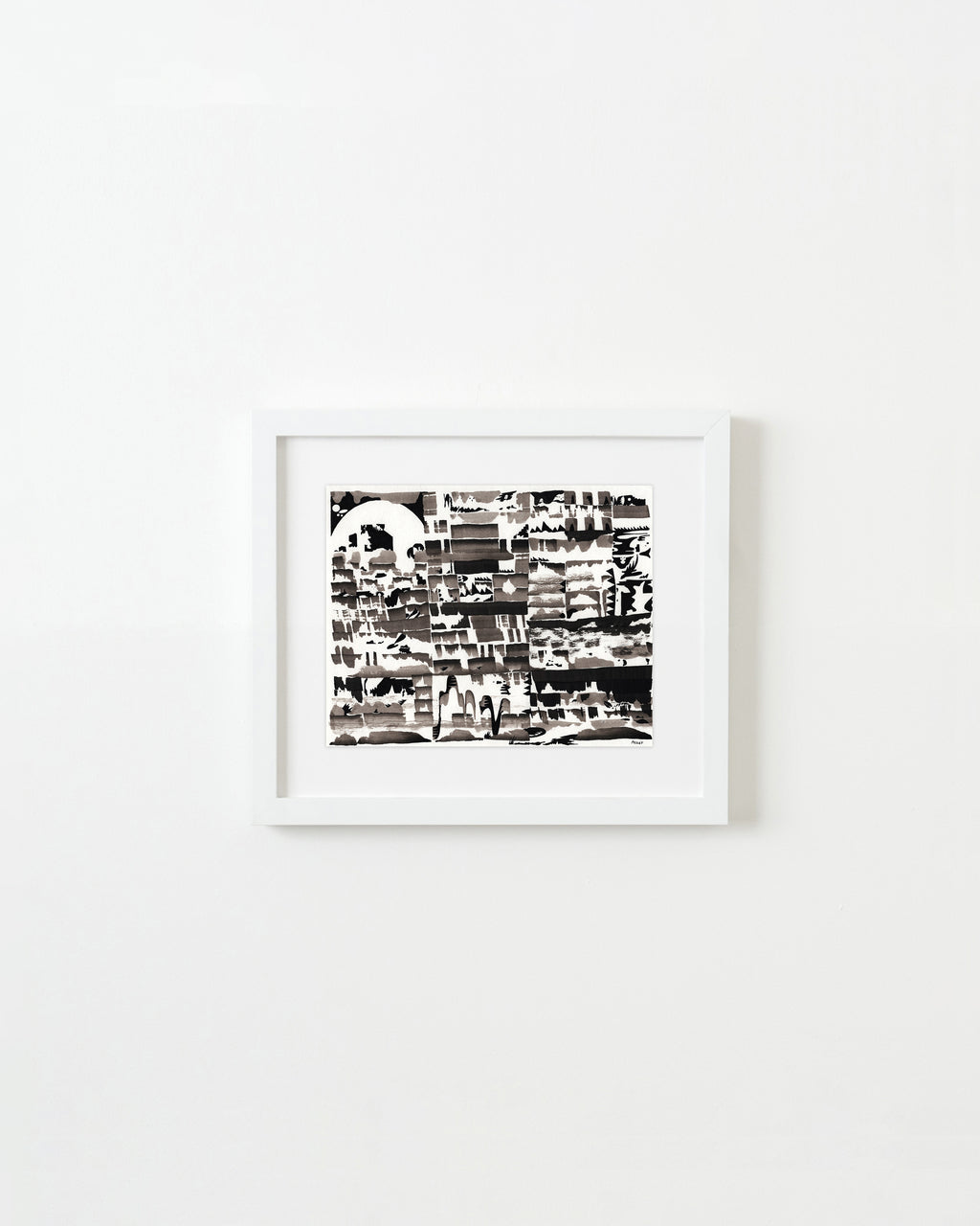 Painting by Kyle Pellet titled "Tomorrow & Yesterday" - 1.