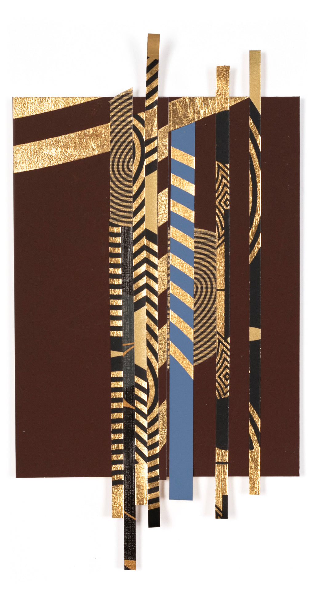 Mixed Media by Lisa Hunt titled "Cross Sections Free Form No.11" - 2.