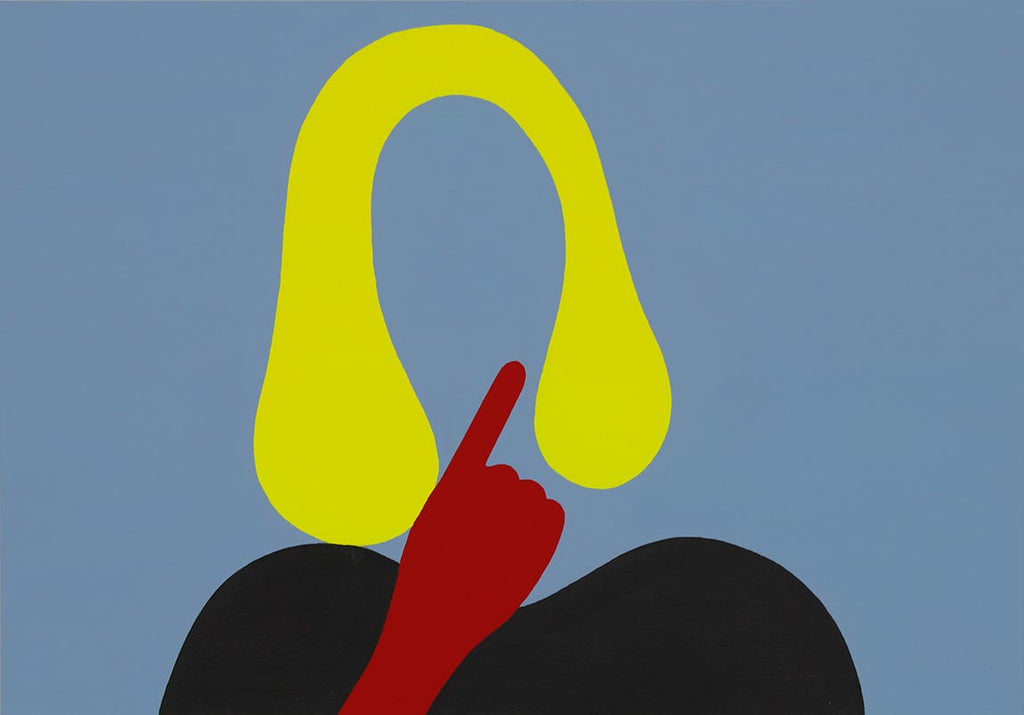 Painting by Dana Bell titled "Look At That One Over There" - 2.
