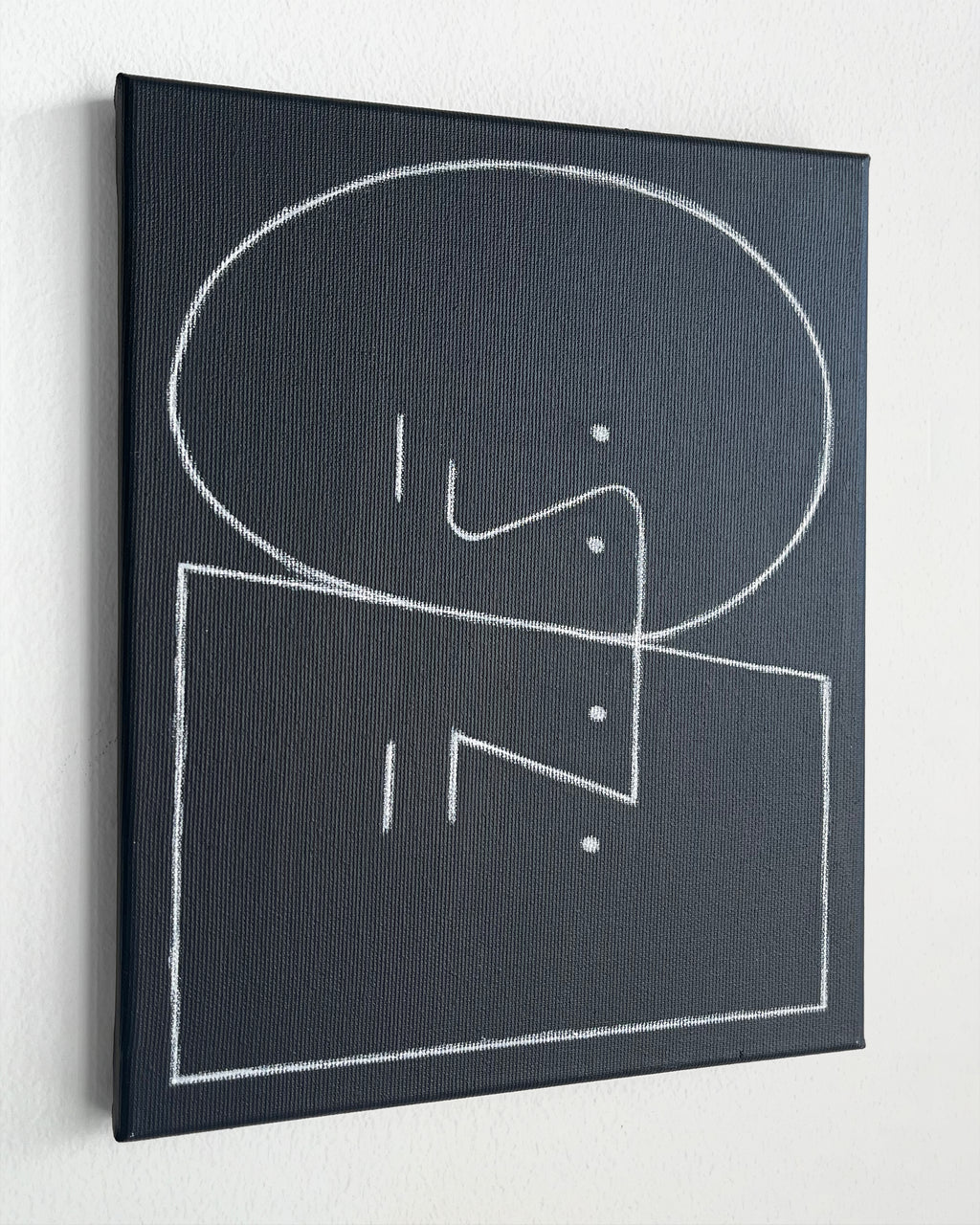 Painting by Lourenço Providência titled "Reflexo" - 3.