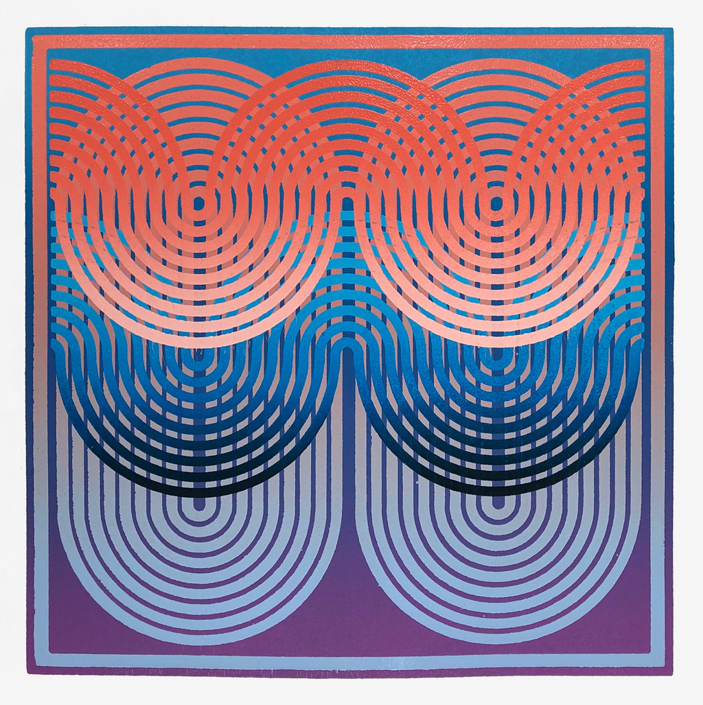 Print by Matt Neuman titled "Coils 6" - 2.