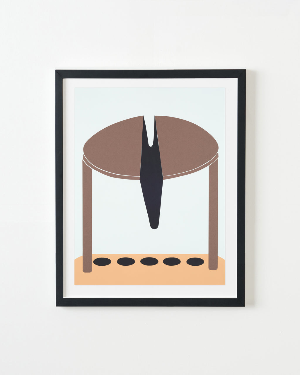 Mixed Media by Natalie Beall titled "Untitled (Index of Form)" - 3.