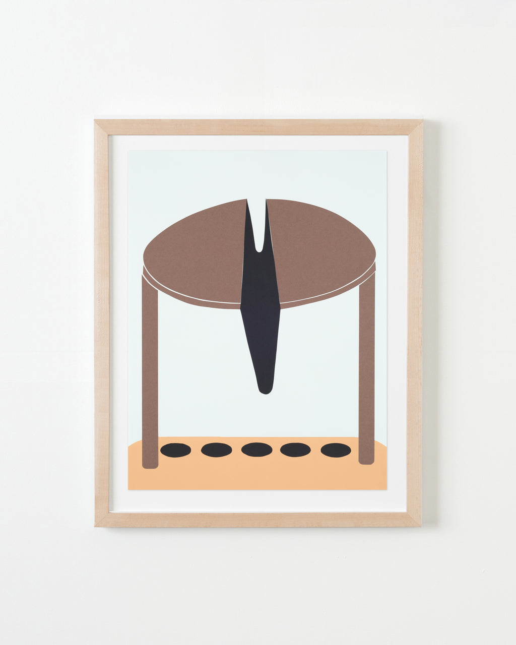 Mixed Media by Natalie Beall titled "Untitled (Index of Form)" - 4.