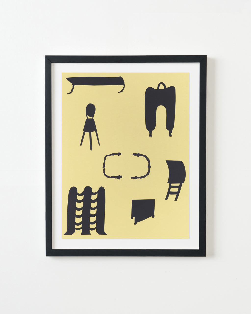 Mixed Media by Natalie Beall titled "Untitled (Index of Form)" - 3.