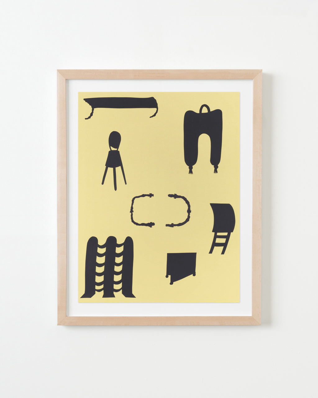 Mixed Media by Natalie Beall titled "Untitled (Index of Form)" - 4.
