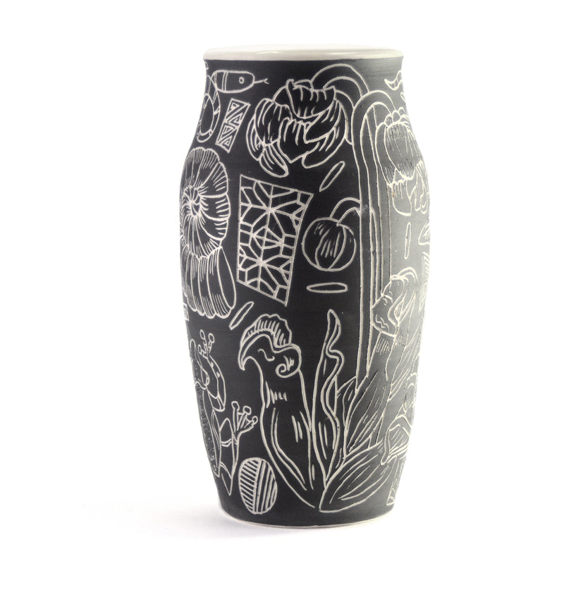 Sculpture by Dana Bechert titled "Nautilus Vase" - 4.