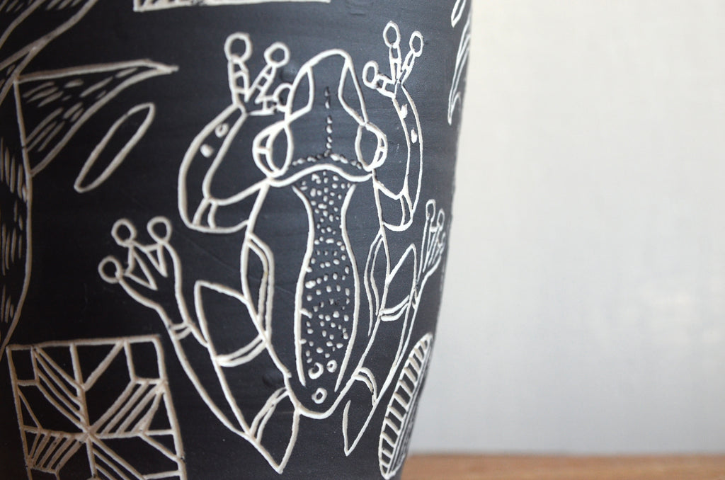 Sculpture by Dana Bechert titled "Nautilus Vase" - 8.