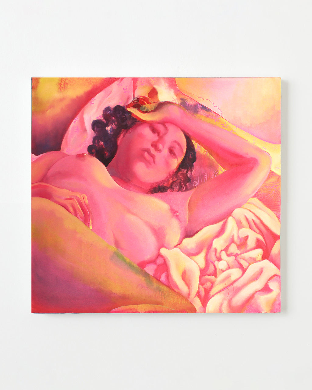 Painting by Nefertiti Jenkins titled "Listless" - 1.