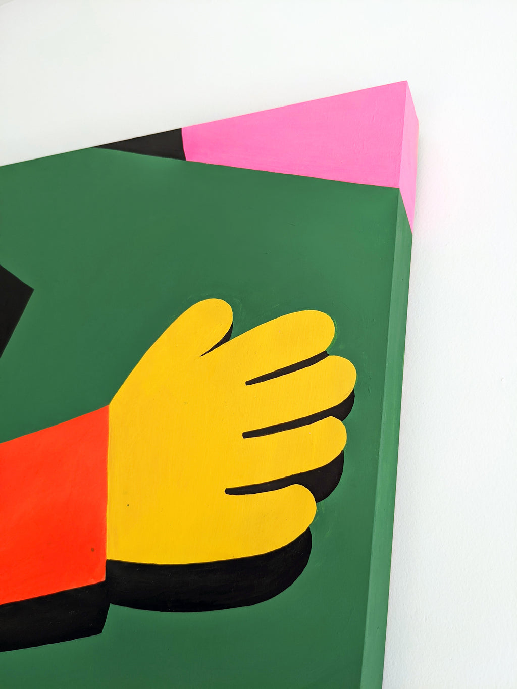 Painting by Paulina Ho titled "No External Without The Internal" - 4.