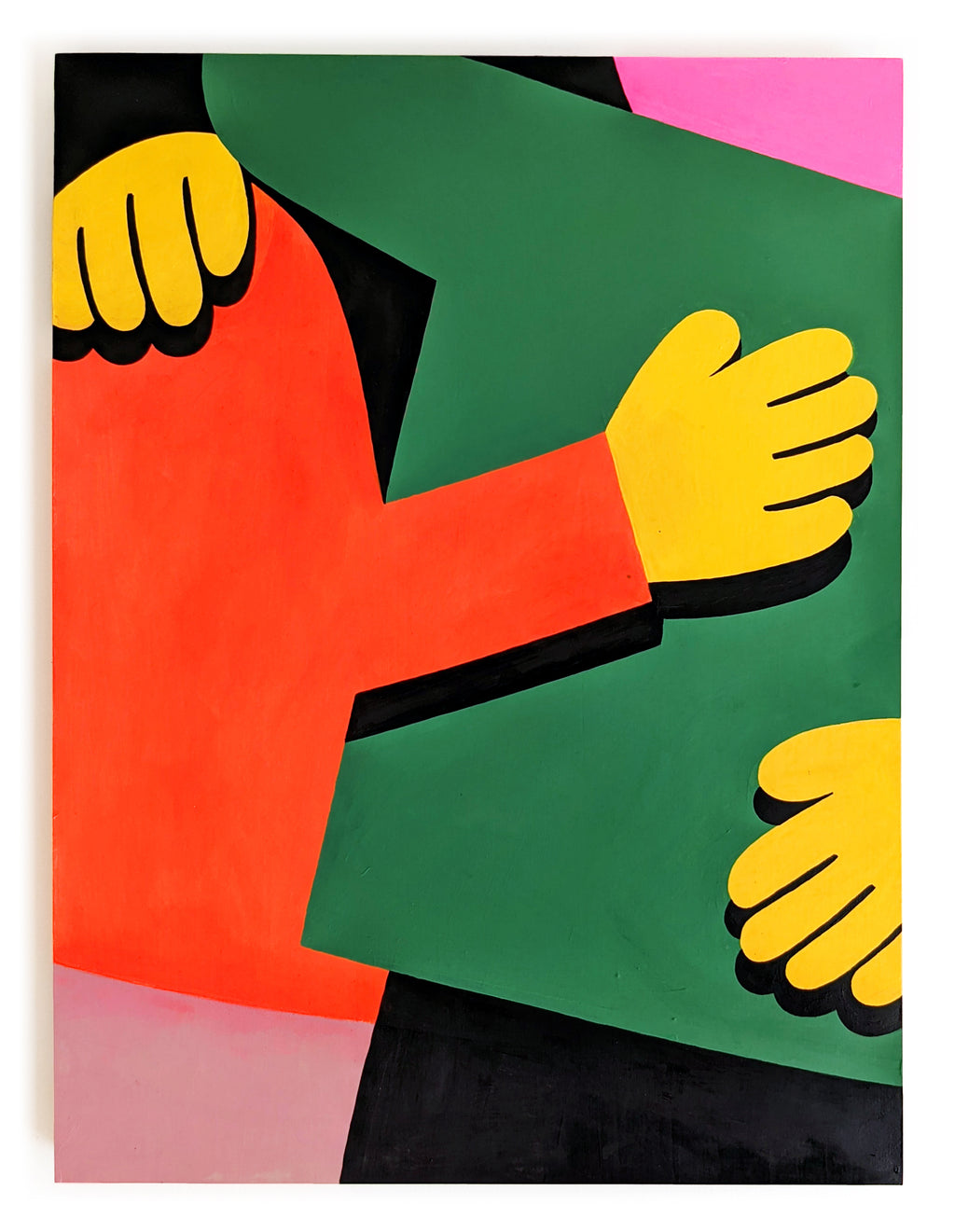 Painting by Paulina Ho titled "No External Without The Internal" - 2.