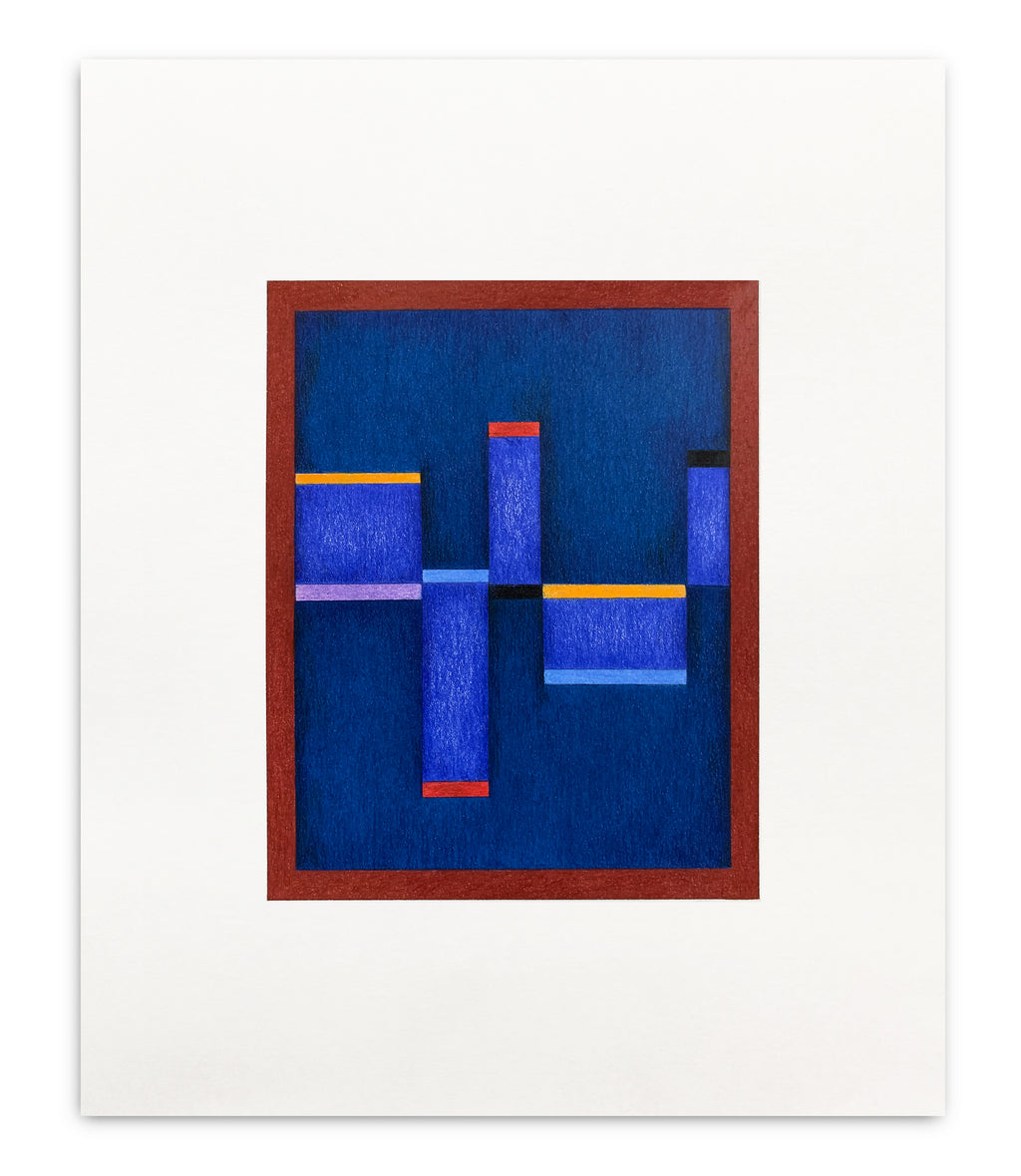 Drawing by Senem Oezdogan titled "Pavement / 6" - 2.