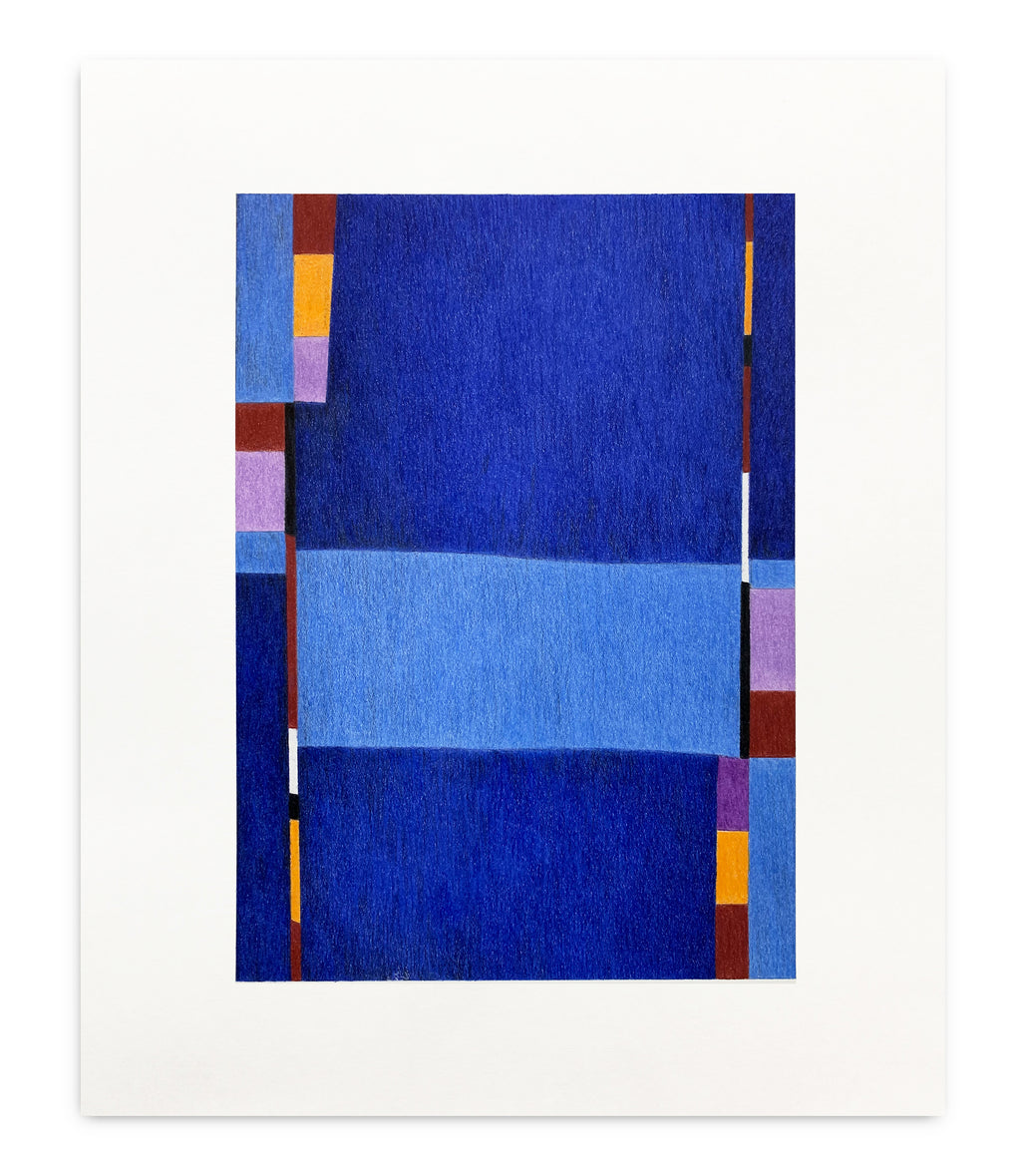 Drawing by Senem Oezdogan titled "Pavement / 7" - 2.