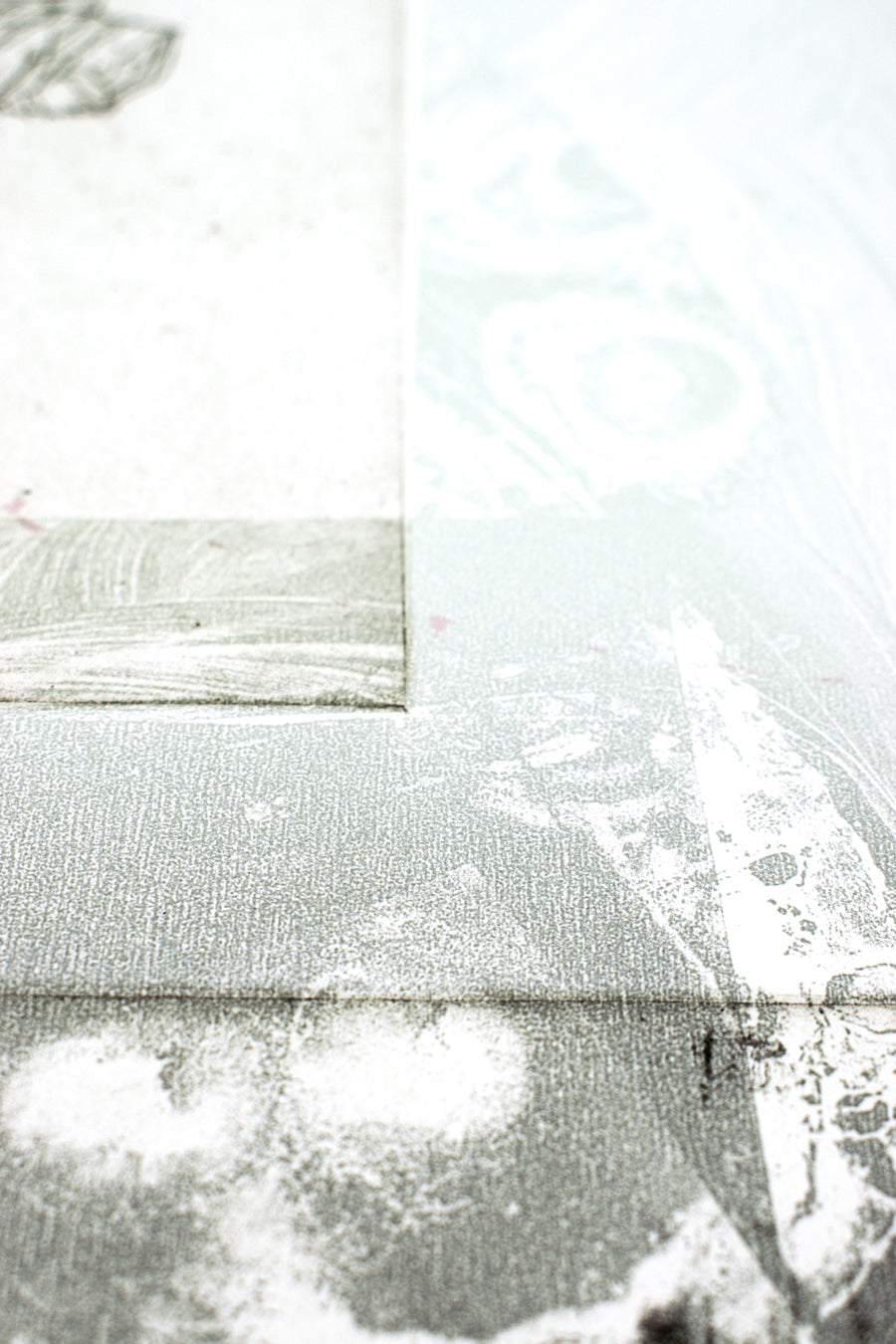 Print by Ruben Castillo titled "Through & Through" - 4.