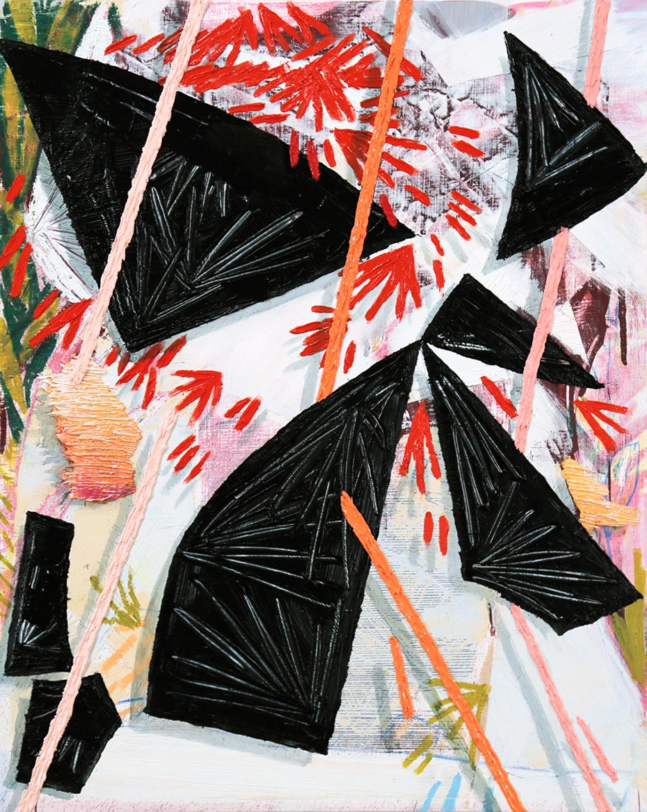 Painting by Tyler Scheidt titled "Prism" - 2.
