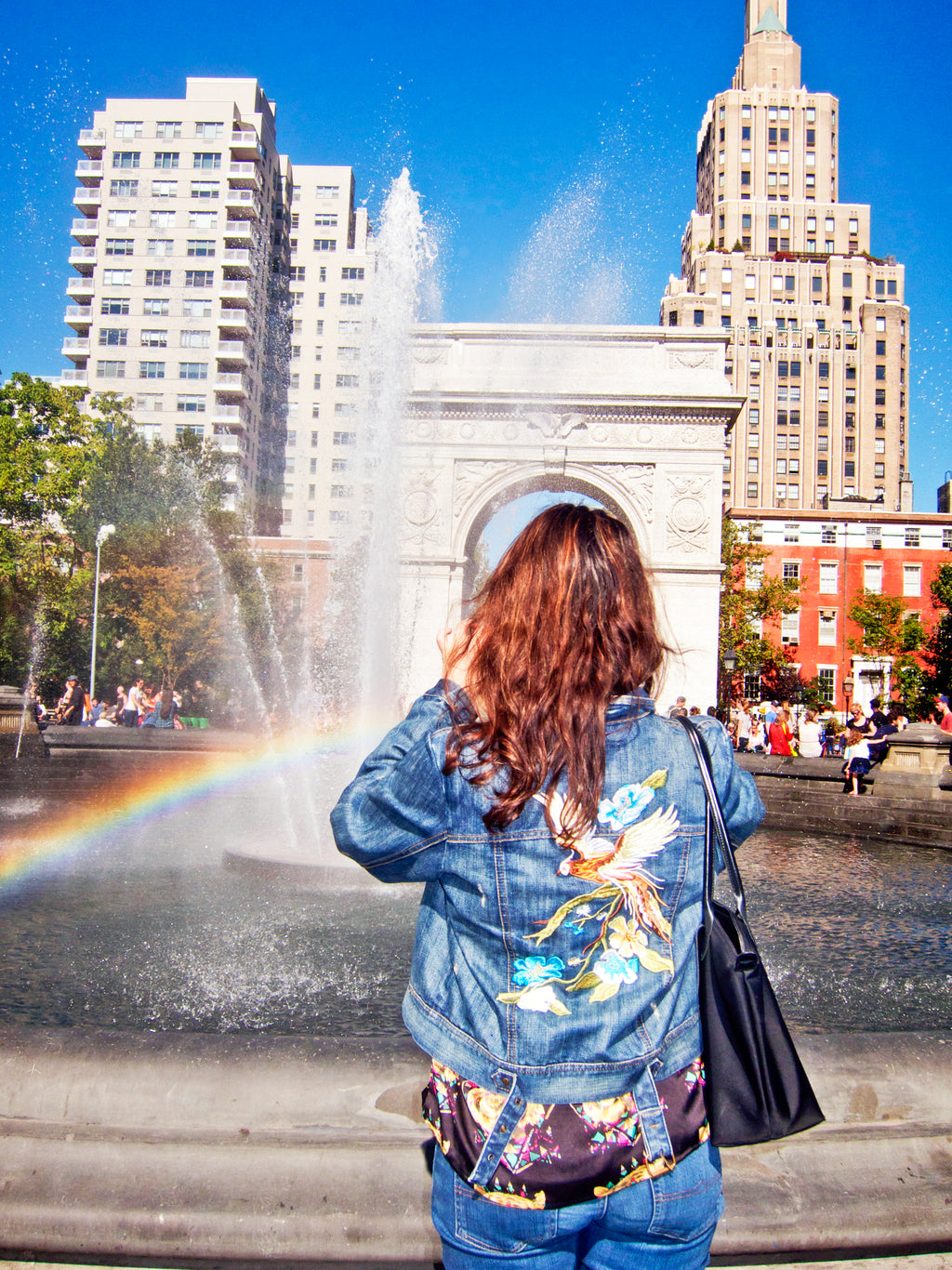 Photography by Dolly Faibyshev titled "Washington Square" - 2.