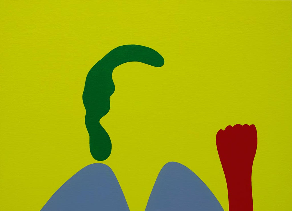 Painting by Dana Bell titled "You Have No Authority" - 2.